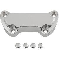 (image for) Handlebar Clamp Scalloped Chrome