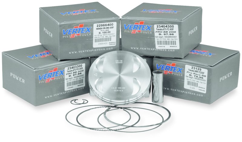 (image for) Vertex Forged Replica Piston Kit - 95.96mm