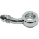 (image for) Magnum Universal Brake Line Fitting, Chrome, 7/16" banjo x AN-3 35°