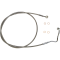 (image for) Stainless w/ Chrome Fittings +10" Upper Brake Line Kit for 19-23 FLHTCUTG