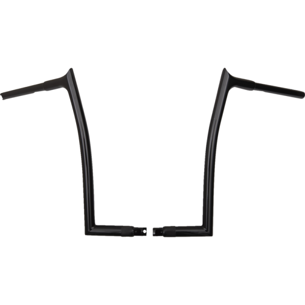 (image for) FAT BAGGERS INC EZ Install 1 1/4" Pointed Top Handlebar Gloss Black 16" Rise