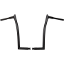 (image for) EZ Install 1 1/4" Pointed Top Handlebar Gloss Black 16" Rise