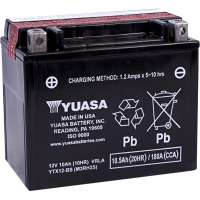 (image for) Yuasa AGM Maintenance-Free Battery YTX12-BS