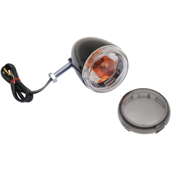 (image for) Drag Specialties Rear Turn Signal (1156-Style) - Smoke Black