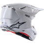 (image for) Alpinestars S-M10 Supertech Helmet, Solids - White Glossy, Size L