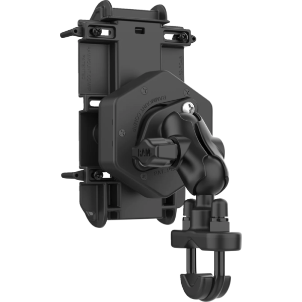 (image for) RAM MOUNT Quick-Grip XL Phone Mount with Vibe-Safe and U-Bolt Base