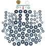 (image for) Gold Valve Shock Kit - Type 3 50mm