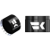 (image for) Khrome Werks Grips - Air Cushion Turbine, Black