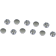 (image for) 5/16" Chrome Steel End Plugs 10-Pack