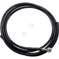 (image for) Black Vinyl Hydraulic Clutch Line +4"