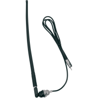 (image for) Top/side mount rubber-mast antenna with cable