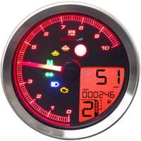 (image for) HD-04 Speedometer/Tachometer for Dyna/XL