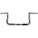 (image for) Chrome 1 1/4" Twin Peaks Touring Handlebars, 8" End Rise
