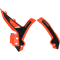 (image for) Acerbis X-Grip Frame Guard - KTM 125/250/300 SX, 125/250/300 XC, 125-300 XC-W, 250-450 SX-F, 250-450 XC-F, 350/500 XW-F 23-26 - Orange/black