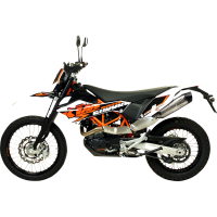 (image for) LV ONE EVO Stainless steel Slip-On for KTM 690 Enduro/R/R SMC 08-11