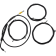 (image for) Black Vinyl/Stainless Braided Standard Kit