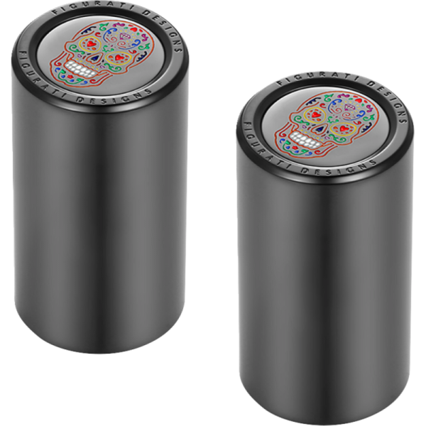 (image for) FIGURATI DESIGNS Docking Cover Black w/ Sugar Skull
