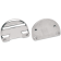 (image for) Aluminum Fender-to-Fork Adapter for 21" Wheel, Chrome
