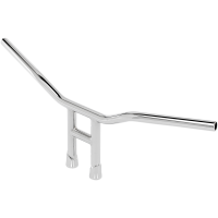 (image for) Biltwell Tyson Slotted 1" Handlebar - Chrome