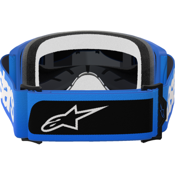 (image for) ALPINESTARS GOGGLES Alpinestars Vision 5 Goggle, Blaze Blue/Blue with Mirror Blue Lens