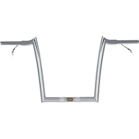 (image for) 1 1/4" Pre-Wired Monkey Drag Bars - Chrome 12"