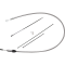 (image for) Quick Connect Upper Clutch Cable, Stainless, 36"