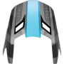 (image for) Thor Fleet Visor - Camber, Black/Teal, Size L-2X