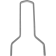 (image for) Chrome Tall Square Sissy Bar