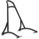(image for) Burly Brand Sissy Bar - Black Powdercoat, Short