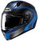 (image for) HJC C10 Youth Snow Helmet Elie, Semi-Flat Black/Blue, Size XXS