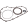 (image for) Cometic Big Twin Primary Gasket Kit for 07-16 FLHT/FLHR/FLHX/FLTR and H-D FL Trike