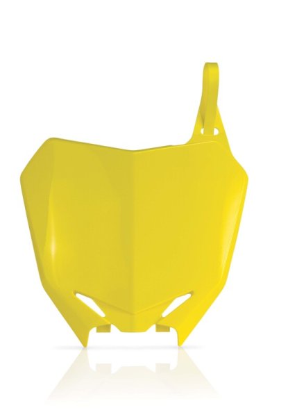 (image for) Acerbis Replacement Front Number Plate - Yellow