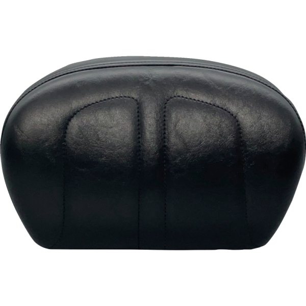 (image for) LE PERA Sissy Bar Pad Maverick Stitch Shiny Black Vinyl