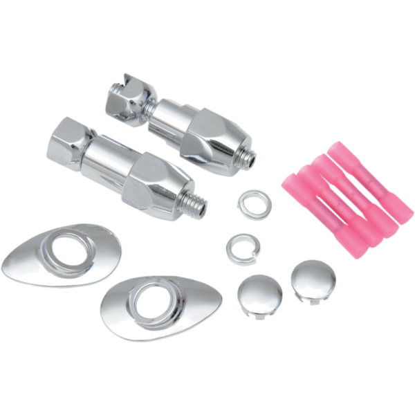 (image for) Drag Specialties Rear Turn Signal Relocation Kit 03-17 Softail