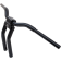 (image for) Black 1 1/4" Kage Fighter T-Bars, 13" End Rise