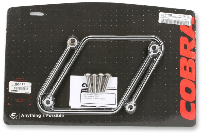 (image for) Cobra Saddlebag Protector/Support for Honda VT750C2B Shadow Phantom 10-20,22