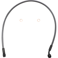 (image for) Karbonfibr Alternate Upper Brake Line 27" - 10mm/35° Banjo