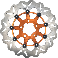 (image for) Full-floating Front Rotor, Orange Carrier