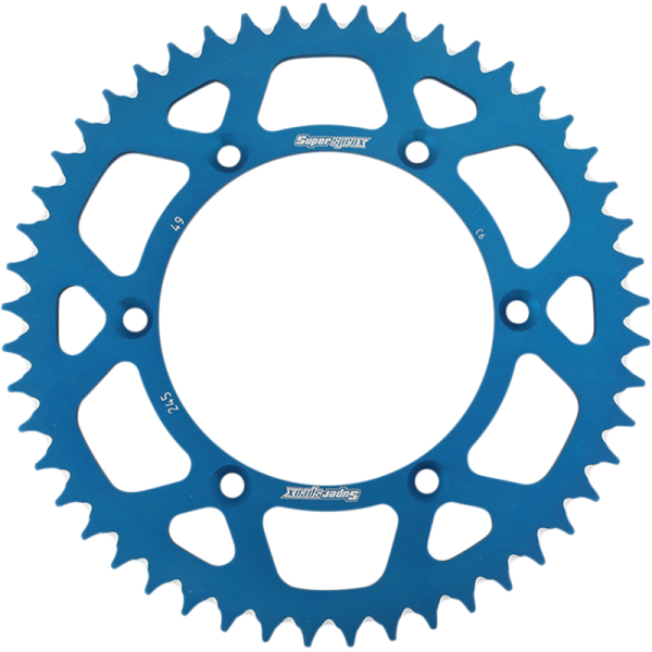 (image for) SUPERSPROX Rear Sprocket - 49T (Aluminum/Blue)