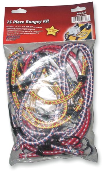 (image for) Erickson Assorted Bungees (15 pk.)