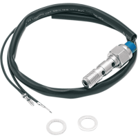 (image for) Hydraulic Brake Light Switch, Double Bleed, 10mm x 1.00mm