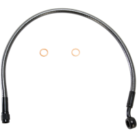 (image for) Designer Series Upper Front Brake Line 19" (Black Pearl)