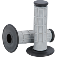 (image for) Moose Offroad Qualifier Grips - Half Waffle Gray/black