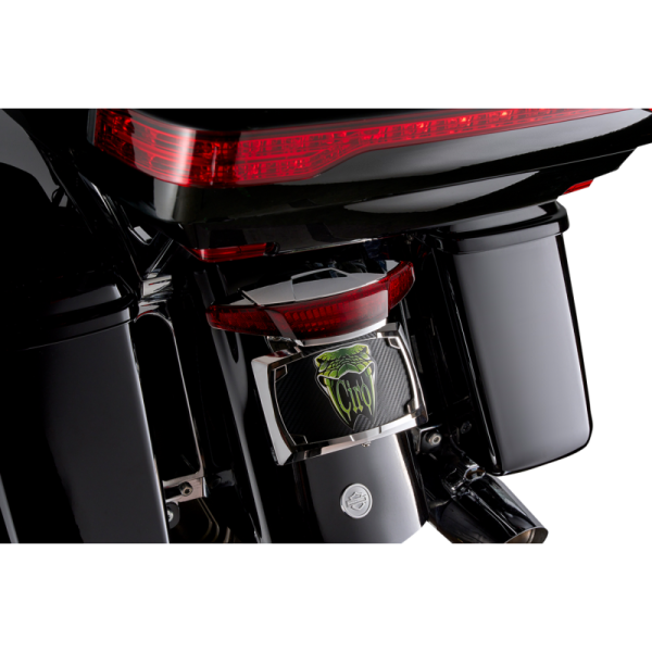 (image for) CIRO LLC Lightstrike Taillight Chrome/Red (Touring)