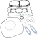 (image for) Vertex Full Top End Gasket Set - Switchback Pro 800 13-14