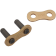 (image for) D.I.D 520ERT3 ERT3 Racing Chain - Rivet Connecting Link, Gold