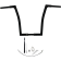 (image for) EZ Install 1 1/4" Flat Top Handlebar Gloss Black 16" Rise