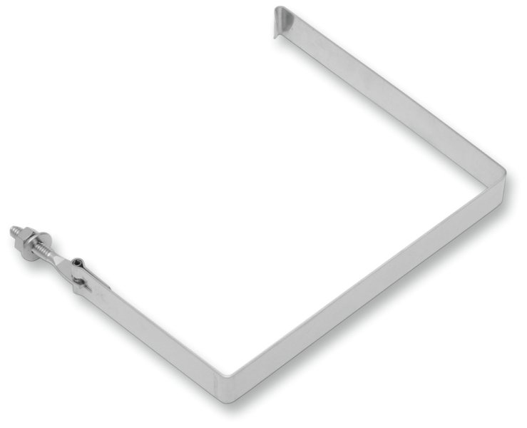 (image for) Drag Specialties Battery Strap (Stainless Steel) for XL 86-97