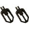 (image for) Moto Billet Footpegs Black (M-Eight Softail/ELW/Pan America)