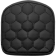 (image for) Saddlemen Roadsofa HC Sissy Bar Pad - Gravestone (6.5" x 6.5")